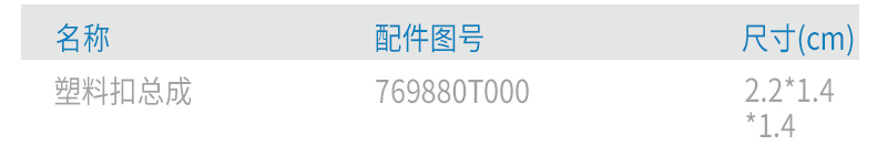 上汽跃进原厂保险丝盒检修口盖板(中体、宽体)N600030223-CN501 4