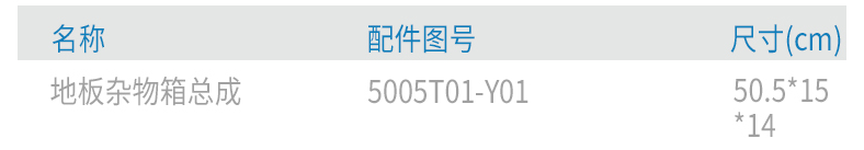 上汽跃进原厂保险丝盒检修口盖板(中体、宽体)N600030223-CN501 4